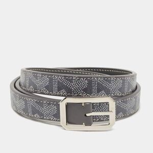 NWOT Goyard Rudy Reversible Belt in Gray size 75